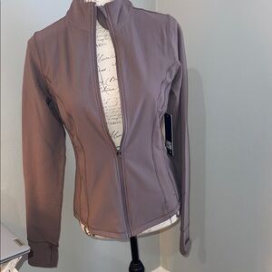 NWT Women's Taupe Utility Jacket (Size Medium)